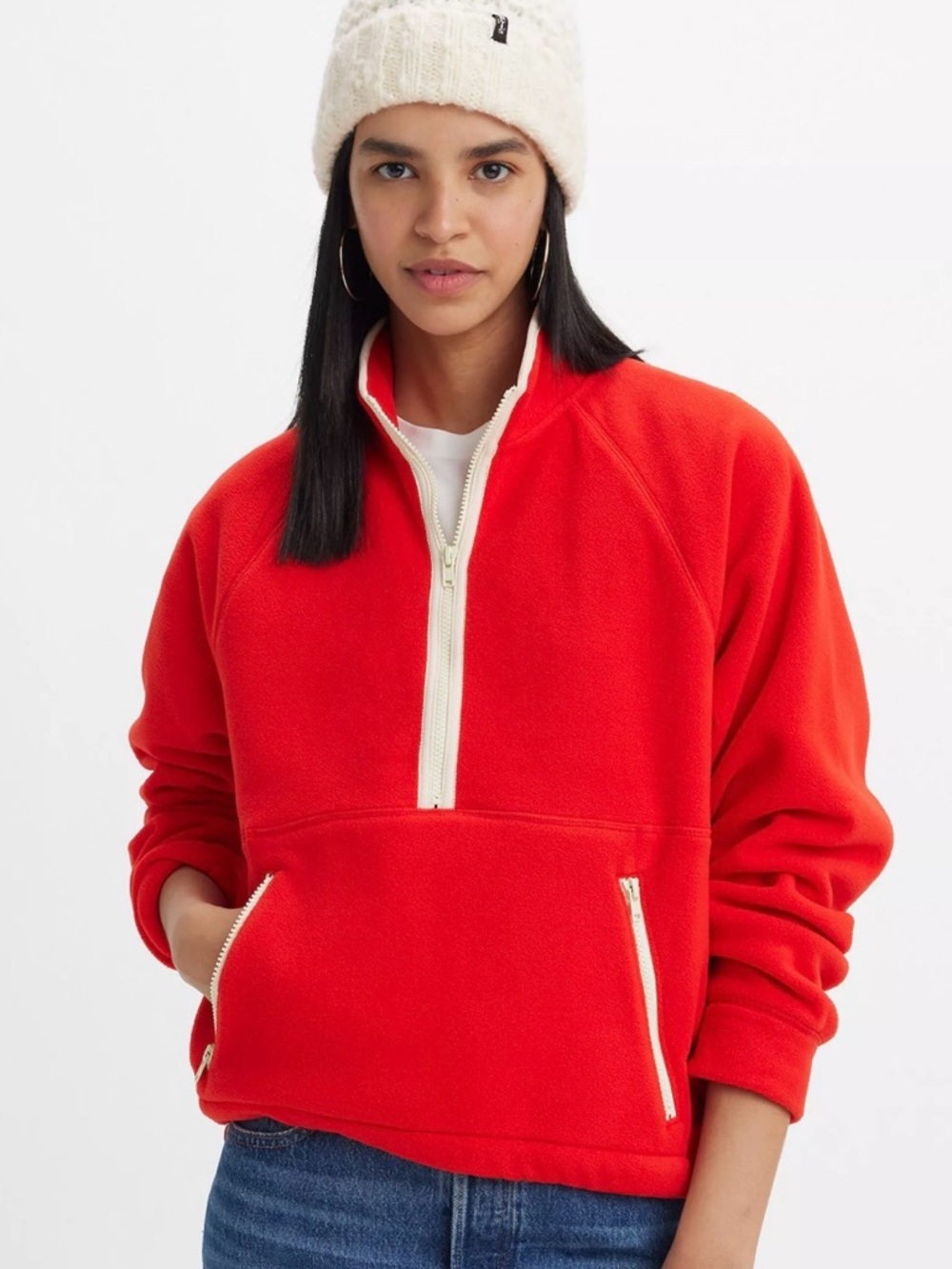 Levi’s Gold Tab Summit 1/4 Zip Sweatshirt size L